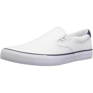 imageLugz Mens Clipper Fashion SneakerWhitePeacoat Blue