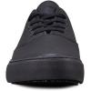 imageLugz Mens Lear Classic SlipResistant Work SneakerBlack Leather