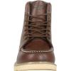 imageLugz Mens Roamer Hi Chukka BootDark BrownGumCream