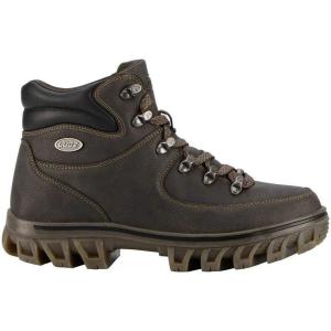 imageLugz Mens Colorado Chukka BootDark BrownBlackNicotine Gum