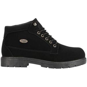imageLugz Mens Mantle Mid Classic Memory Foam Chukka Fashion BootBlack