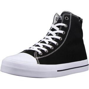 imageLugz Mens Stagger Hi Classic Fashion SneakerBlackWhite