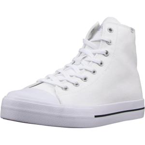 imageLugz Mens Stagger Hi Classic Fashion SneakerWhite