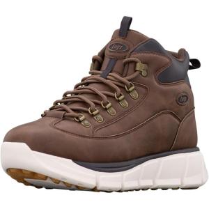imageLugz Mens Whirlwind Lace Up Round Toe Casual Boots Ankle  BrownDark BrownBarkCreamGum