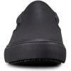 imageLugz Mens Clipper Classic SlipOn SlipResistant Work SneakerBlack