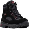 imageLugz Mens Ridgeline Lace Up Round Toe Casual Boots Ankle  BlackBlackSteel GreyMars Red