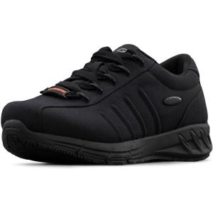 imageLugz Mens Grapple Slip Resistant Round Toe Work Safety Shoes Casual  BlackBlack Ballistic Nylon