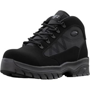 imageLugz Mens Wilderness Round Toe Lace Up Casual Boots Ankle  BlackBlack