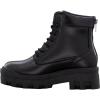 imageLugz Womens Mila Round Toe Lace Up Casual Boots Ankle Low Heel 12quot  BeigeBlack