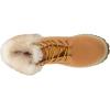 imageLugz Womens Convoy Faux Fur Classic 6inch Chukka BootGolden WheatCreamGum
