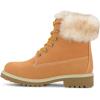 imageLugz Womens Convoy Faux Fur Classic 6inch Chukka BootGolden WheatCreamGum