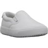 imageLugz Womens Clipper SlipResistant Slipon Work Sneaker Food Service ShoeWhite