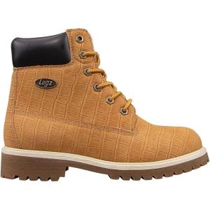 imageLugz Womens Convoy Classic 6inch Chukka BootGolden WheatBarkCreamGum Crocodile
