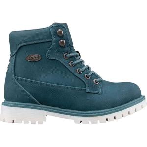 imageLugz Womens Mantle Hi Classic 6inch Chukka Boot FashionWinter TealWhisper White
