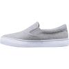 imageLugz  Clipper Casual Sneakers for Men  Slip On Shoes for Men  Everyday Men Footwear Medium GreyWhiteGum 105