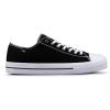 imageLugz Mens Stagger Lo Classic Fashion SneakerBlackWhite