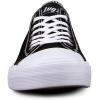 imageLugz Mens Stagger Lo Classic Fashion SneakerBlackWhite