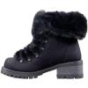 imageLugz Womens Adore Fur Classic Chukka Fashion BootBlackBlack
