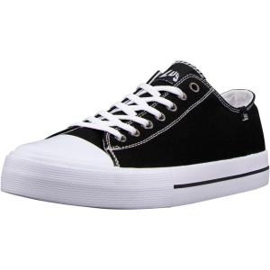 imageLugz Mens Stagger Lo Classic Fashion SneakerBlackWhite