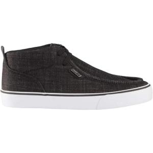 imageLugz Mens Strider 2 Classic Canvas Moc Toe Fashion SneakerBlackWhite Pattern