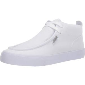 imageLugz Mens Strider 2 Classic Canvas Moc Toe Fashion SneakerWhiteWhite