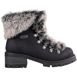 imageLugz Womens Adore Fur Classic Chukka Fashion BootBlack