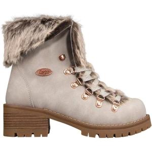 imageLugz Womens Adore Fur Classic Chukka Fashion BootNimbusGum