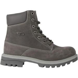 imageLugz Womens Empire Hi Lace Up Casual Boots Ankle Low Heel 12quot  BeigeCharcoalGrey