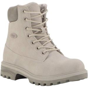 imageLugz Womens Empire Hi Lace Up Casual Boots Ankle Low Heel 12quot  BeigeGlacierDark Glacier