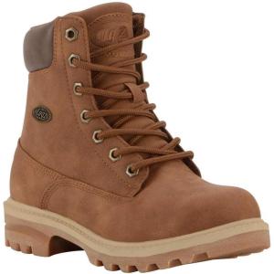 imageLugz Womens Empire Hi Lace Up Casual Boots Ankle Low Heel 12quot  BeigeRusty TanBrownGum