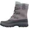 imageLugz Womens Stormy Classic 6inch Duck Toe Waterproof Fashion Boot SnowDark GreyGreyBlack