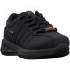 imageLugz Womens Grapple Slip Resistant Sneaker Food Service ShoeBlack Ballistic Nylon