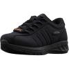 imageLugz Womens Grapple Slip Resistant Sneaker Food Service ShoeBlack Ballistic Nylon