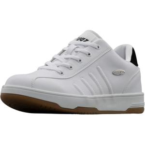 imageLugz Mens Challenge SneakerWhiteBlackGum