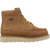 imageLugz Mens Monterey Steel Toe Industrial BootDark CashewCream
