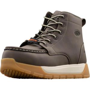 imageLugz Mens Yard Lx Ct Industrial ShoeWalnutGumCream