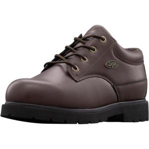 imageLugz Mens Drifter Lo LX Classic Oxford BootDark BrownBlack
