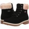 imageLugz Womens Convoy Faux Fur Lace Up Boots FashionBlackCreamGum