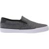imageLugz Mens Clipper SneakerBlackWhite Chambray