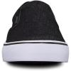 imageLugz Mens Clipper SneakerBlackWhite Denim
