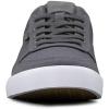 imageLugz Mens Vine Classic Canvas SneakerDark GreyWhite