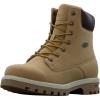 imageLugz Mens Empire Hi Classic 6inch Chukka Boot WheatDark BrownCreamGum 11 M