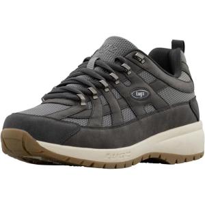 imageLugz Mens CageDark CharcoalDark GreyWhisper WhiteGum