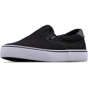 imageLugz Mens Clipper SneakerBlackWhite Denim