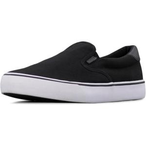 imageLugz Mens Clipper SneakerBlackWhiteBlack