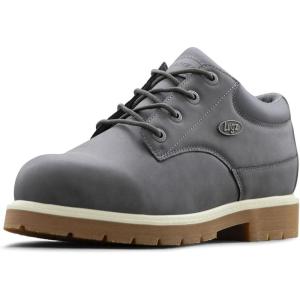 imageLugz Mens Drifter Lo Lx Oxford BootCharcoalSteel GreyGumCream