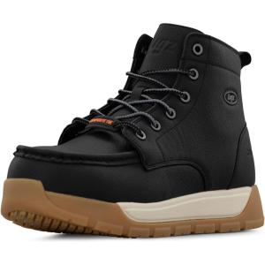 imageLugz Mens Yard LX Composite Toe Work Construction ShoeBlackCreamGum