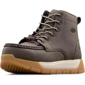 imageLugz Mens Yard LX Composite Toe Work Construction ShoeWalnutGumCream