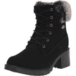 imageLugz Womens Clove Faux Fur Fashion BootBlackBlackcharcoal