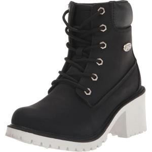 imageLugz Womens Clove Classic Chukka BootBlackWhite